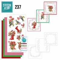 Stitch and Do 237 - Amy Design Red Tulips