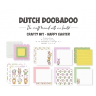 Dutch Doobadoo Crafty Kit Happy Easter 21x21cm