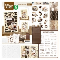 3D Laser Cards - Coffee Moments 01