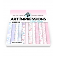 Art Impressions - Baby Girl Paperpack 6057