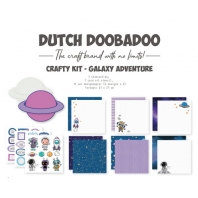 Dutch Doobadoo Crafty Kit - Galaxy Adventure - 20,3x20,3cm