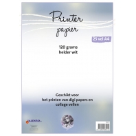 25 vel printpapier A4 voor collage en digipapers