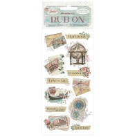 Stamperia - Venice Cty of Art - Rub on Letters