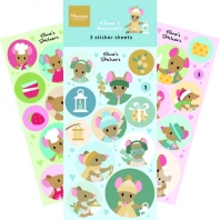 Marianne Design - Stickers Elineâ€™s Mice - 3 sticker sheets