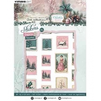 Studio Light - Christmas Blush Stickers Zegels & Teksten NL