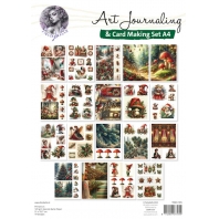 Art Journaling Set A4 Kerst