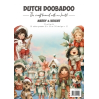 Dutch Doobadoo Collage Peperset Merry & Bright