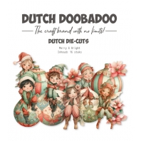 Dutch Doobadoo collage die -cuts Merry & Bright