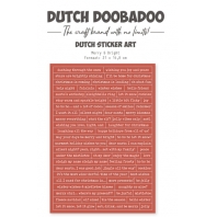 Dutch Doobadoo Sticker Art Merry & Bright A5