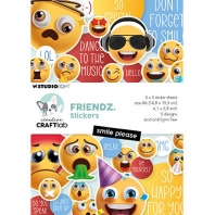 Creative Craftlab Smile Please Friendz Stickers