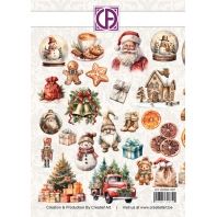 Creative Art  Cut Outs - All about Christmas 1 - elements