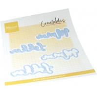 Marianne Design - Creatables stencil Mmm lekker