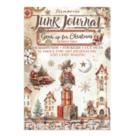 Stamperia - Gear up for Christmas Junk Journal Stickers, Backgrounds,Cut outs