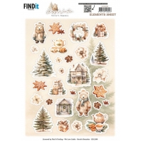 Berries Beauties - Cozy Winter - Cozy Elements Sheet