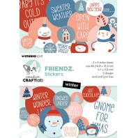 Studio Light - Friendz Stickers - Winter