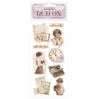 Stamperia - Romantic Collection - Quiet Days Rub On Vintage Treasure