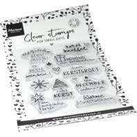 Marianne Design Clear Stamps for small gifts 