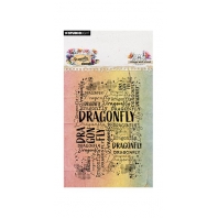Studio Light - Dragonfly Dreams - Stamp Grunge word cloud