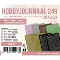 Hobbyjournaal 249 stickerset 