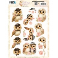 Berries Beauties - Owlways Yours - 3D knipvel Charm