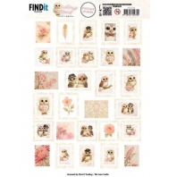 Berries Beauties - Owlways Yours -  Push Out Postage Stamps