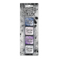 Tim Holtz Distress Mini Oxide Ink Pads 17 ( Chipped Sapphire - Milled Lavender - Wilted Violet - Los