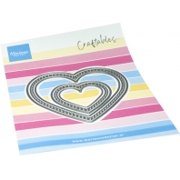 Marianne Design Craftables stencil Open Hearts