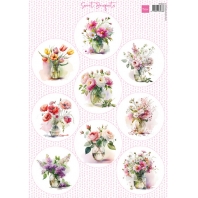 Marianne Design knipsel Sweet Bouquets