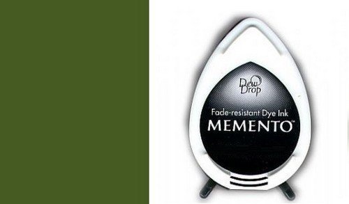 Dew Drop inktkussen Olive Grove
