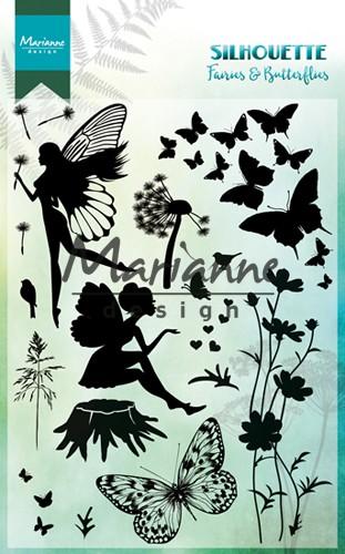 Clear Stamps Silhoutte Elfen & Vlinders