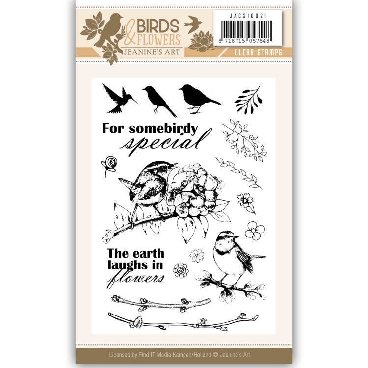 Jeanine's Art- Birds and Flowers