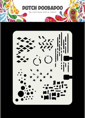 Dutch Doobadoo Dutch Mask Art Rollerdex patronen