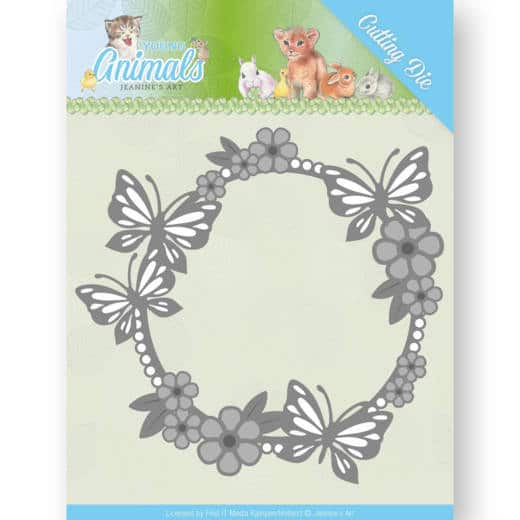 Jeanine's Art - Young Animals - Butterflies all Around