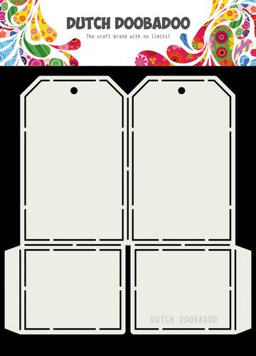 Dutch Doobadoo Card art label