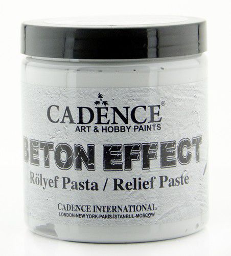 Cadence Beton Effect ReliÃ«f Pasta Grijs