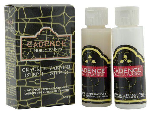 Cadence crackle vernis ( transparent crackle ) set