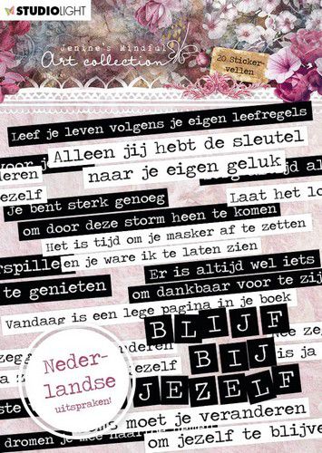 Studio Light Sticker A6 Jenine's Mindful  Art 4.0 nr 04
