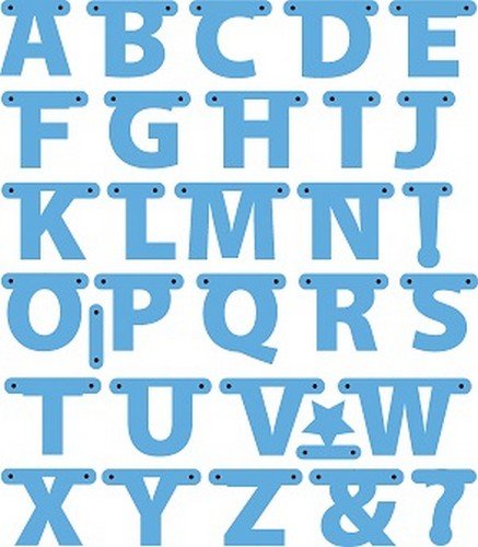 Creatables Alphabet garland LR0340