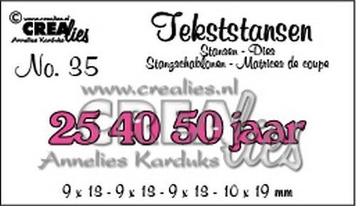 25, 40, 50 jaar CLTS35