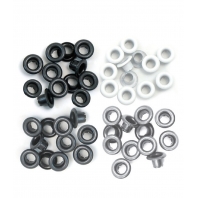 We R Memory Keepers - Standard eyelets Grey x 60