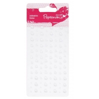 Adhesive Pearls ( 104 stuks )  - White 