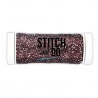 Stitch and Do Sparkles Embroidery Thread - Burgundy